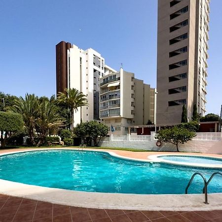 Calpe Apartamento Lujoso Bajo Terasa Piscina Aire Cerca Playa Pueblo Bagian luar foto