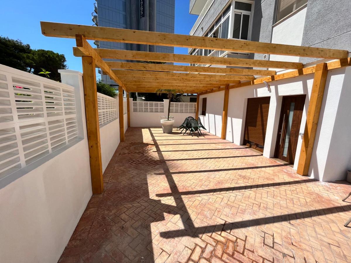 Calpe Apartamento Lujoso Bajo Terasa Piscina Aire Cerca Playa Pueblo Bagian luar foto