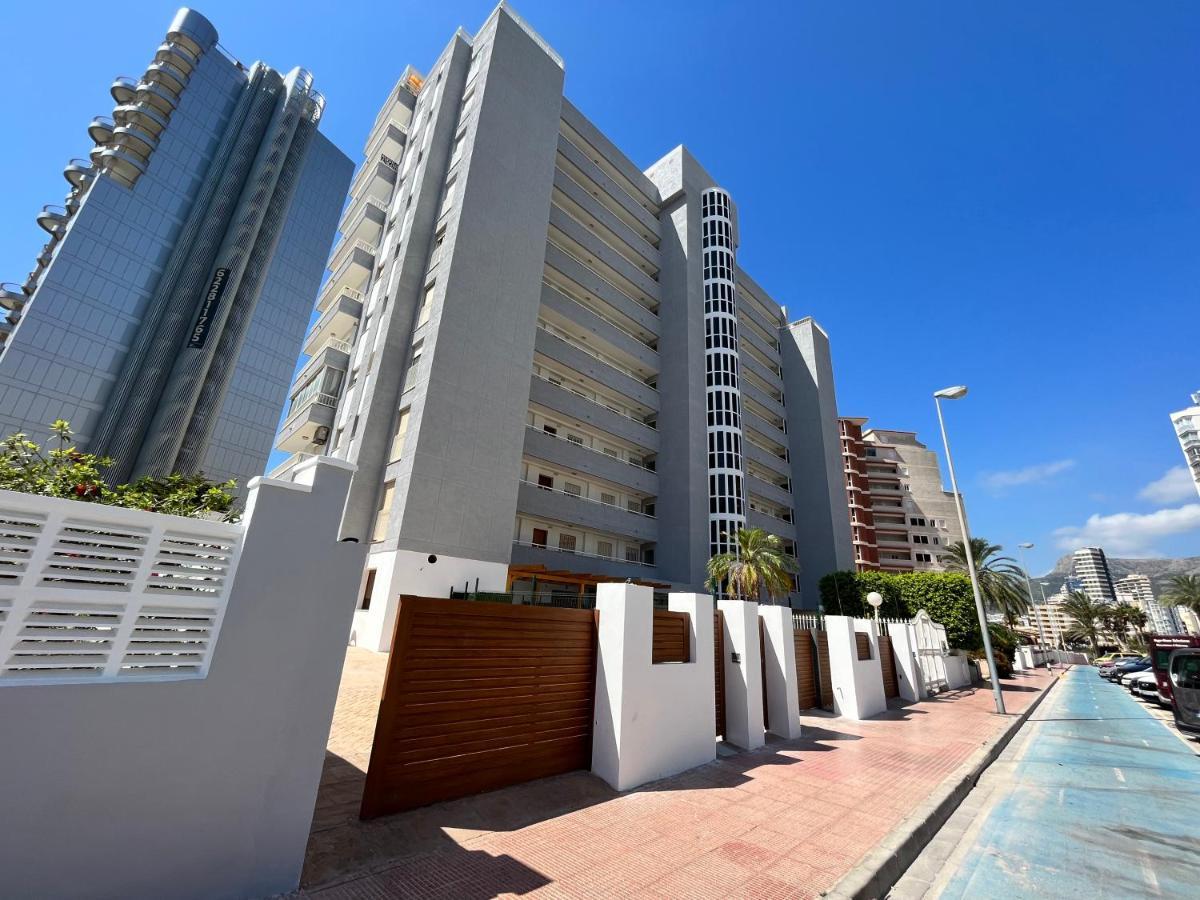 Calpe Apartamento Lujoso Bajo Terasa Piscina Aire Cerca Playa Pueblo Bagian luar foto