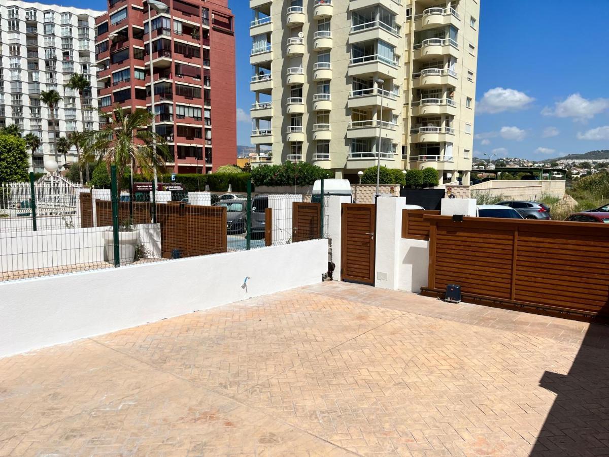 Calpe Apartamento Lujoso Bajo Terasa Piscina Aire Cerca Playa Pueblo Bagian luar foto