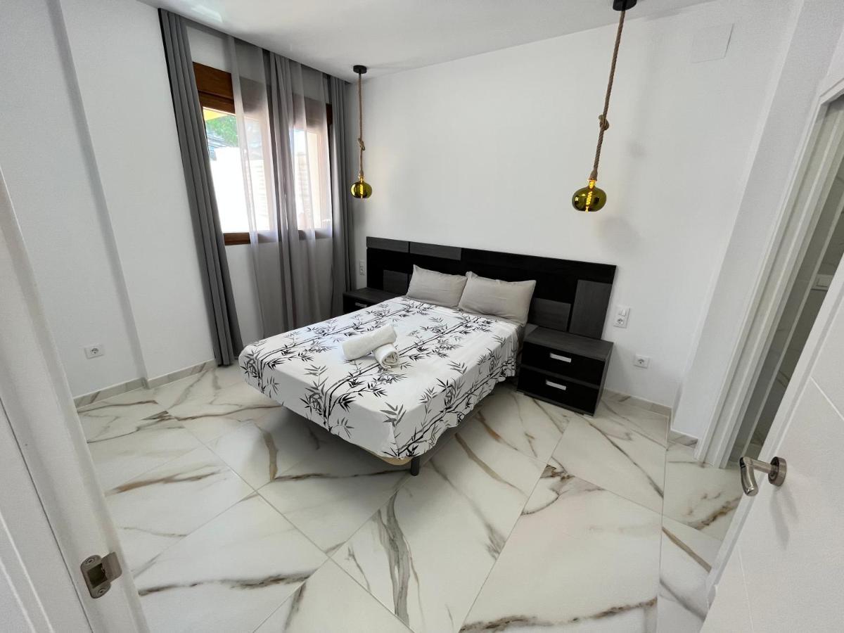 Calpe Apartamento Lujoso Bajo Terasa Piscina Aire Cerca Playa Pueblo Bagian luar foto